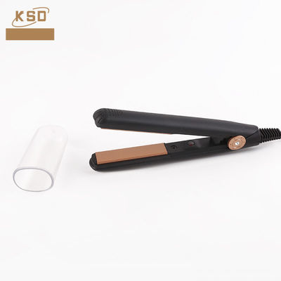 CE ROHS Certified 20W Mini Hair Straightener Flat Iron With Plastic Cover