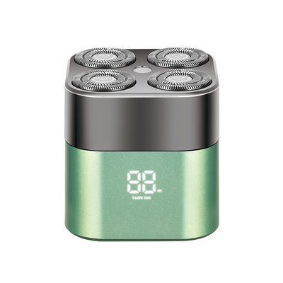 Electric Rechargeable Mini Men'S Shaver Launch Waterproof IP65 4 Rotatory Blades