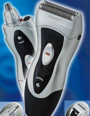 Close And Comfortable Shave With Battery-Operated Men'S Electric Shaver