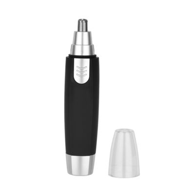 2.8*13.2cm Black Silver Bullet-Shaped Nose Trimmer Ear Nose Hair Shaver NZ-828